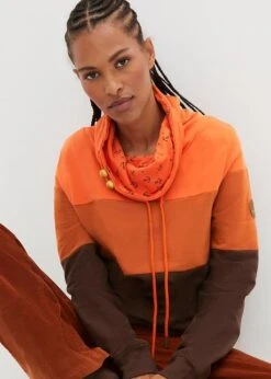 Sweat-shirt Avec Col Imprimé -Venus Mode Winkel 23164097 fbOjLwmi