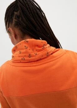 Sweat-shirt Avec Col Imprimé -Venus Mode Winkel 23164099 ofHkfVuM