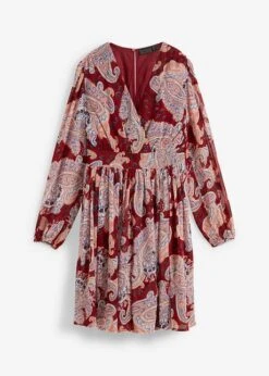 Robe En Chiffon à Imprimé Paisley
