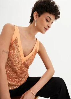 Top à Sequins 13 Top à Sequins -Venus Mode Winkel 23164125 ESrg214u