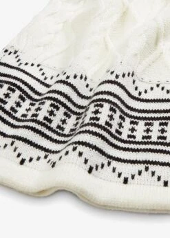 Robe En Maille Motif Norvégien, Manches Ballon, Longueur Genou -Venus Mode Winkel 23164396 C1vDrMxJ