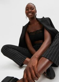 Pantalon Taille Extensible à Fines Rayures -Venus Mode Winkel 23165274 I9jW0XM7