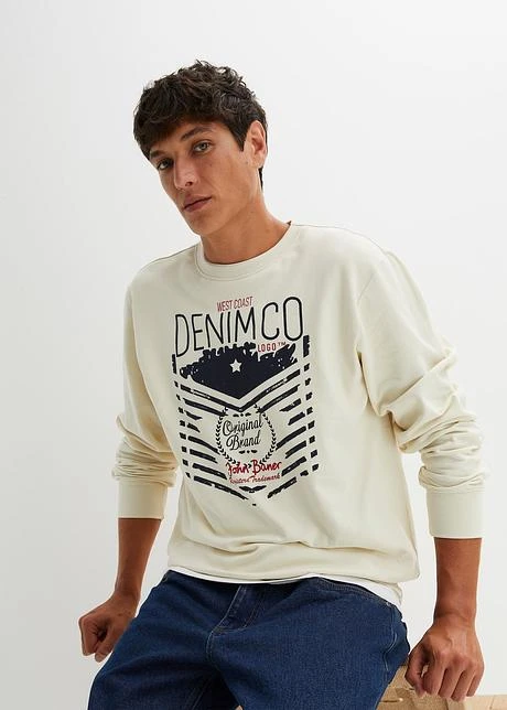 Lot De 2 Sweat-shirts Coupe Confort 4 Lot De 2 Sweat-shirts Coupe Confort - Afbeelding 2