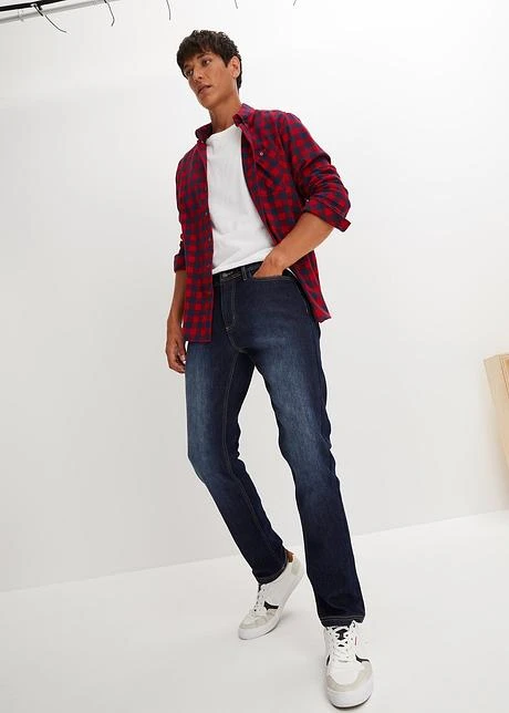 Jean Thermo Extensible Regular Fit, Ultra-doux, Straight 6 Jean Thermo Extensible Regular Fit, Ultra-doux, Straight - Afbeelding 4