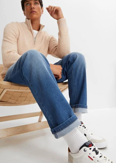 Jean Extensible Thermo Loose Fit, Straight 7 Jean Extensible Thermo Loose Fit, Straight - Afbeelding 5