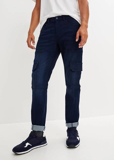 Jean Thermo Cargo Slim Fit, Straight 4 Jean Thermo Cargo Slim Fit, Straight - Afbeelding 2