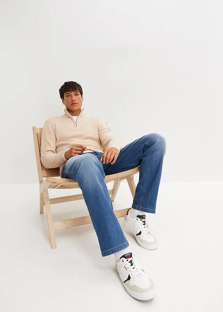 Jean Extensible Thermo Loose Fit, Straight 6 Jean Extensible Thermo Loose Fit, Straight - Afbeelding 4