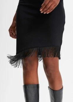 Jupe Taille Haute à Franges -Venus Mode Winkel 23167834 uVjCeNum