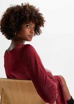 Robe En Satin, Effet Portefeuille -Venus Mode Winkel 23167899 YKAmN5XF