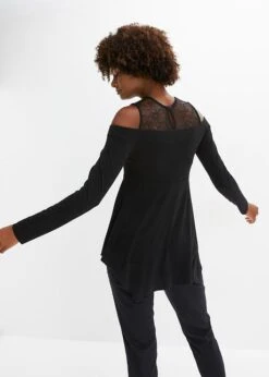 T-shirt Manches Longues épaules Dénudées Avec Empiècement Dentelle 10 T-shirt Manches Longues épaules Dénudées Avec Empiècement Dentelle -Venus Mode Winkel 23168801 kuo5EFZv