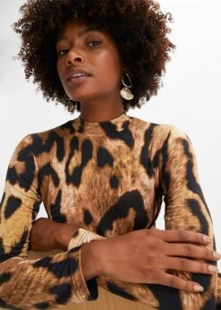 Robe à Imprimé Léopard -Venus Mode Winkel 23168835 v4gs00sC