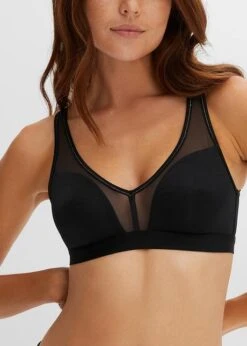 Soutien-gorge Bralette En Matière Recyclée Avec Mesh -Venus Mode Winkel 23168910 P4NnOImr