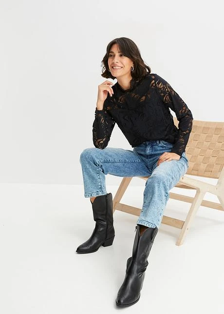 Blouse Ample En Dentelle 6 Blouse Ample En Dentelle - Afbeelding 4