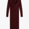 Robe En Maille Côtelée -Venus Mode Winkel 23170089 qvcbgxLv