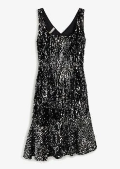 Robe En Velours Avec Sequins