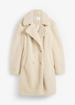 Manteau Blazer En Maille Peluche