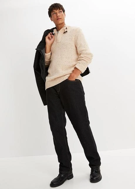 Pull Avec Bouton Brandebourg 6 Pull Avec Bouton Brandebourg - Afbeelding 4