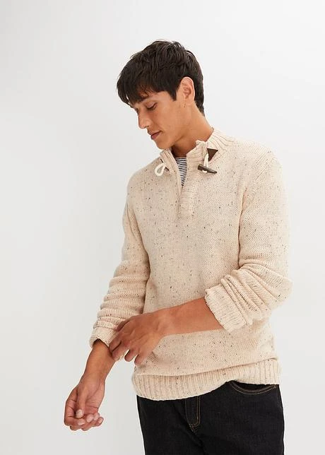 Pull Avec Bouton Brandebourg 4 Pull Avec Bouton Brandebourg - Afbeelding 2