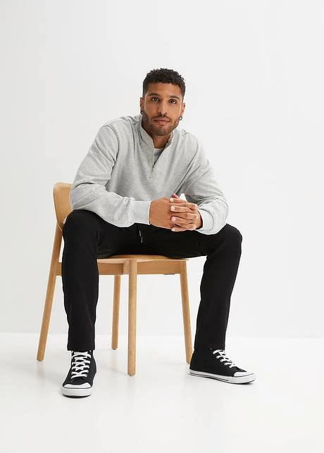 Rainbow Pantalon Taille Extensible Regular Fit Avec Zips, Tapered 6 Rainbow Pantalon Taille Extensible Regular Fit Avec Zips, Tapered - Afbeelding 4