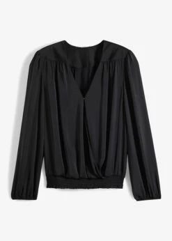 Blouse En Satin Style Portefeuille -Venus Mode Winkel 23171879 6IGZ7clP
