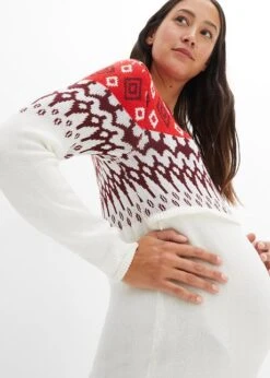 Pull De Grossesse Et D'allaitement En Maille -Venus Mode Winkel 23172092 QUuTwnR4