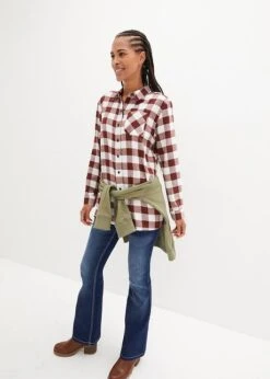 Chemise Longue En Flanelle -Venus Mode Winkel 23172991 95Z6s6oy