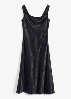 Rainbow Robe Midi En Satin Avec Encolure Bénitier