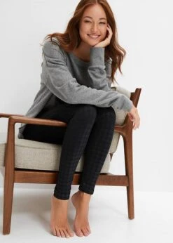 Legging Thermo Sans Couture Avec Intérieur Doux Et Motif Pied-de-poule 11 Legging Thermo Sans Couture Avec Intérieur Doux Et Motif Pied-de-poule -Venus Mode Winkel 23174000 OR4QHNpl