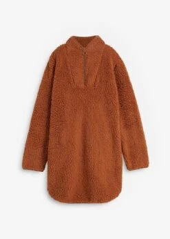 Robe En Maille Peluche Avec Col Camionneur -Venus Mode Winkel 23174155 oC63IIf7