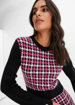 Robe En Maille Avec Boutons Décoratifs 12 Robe En Maille Avec Boutons Décoratifs -Venus Mode Winkel 23178788 hG4qDS0n