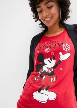Disney T-shirt Manches 3/4 à Imprimé Mickey Mouse -Venus Mode Winkel 23178943 oZ5IuhDC