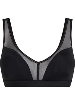 Soutien-gorge Bralette En Matière Recyclée Avec Mesh