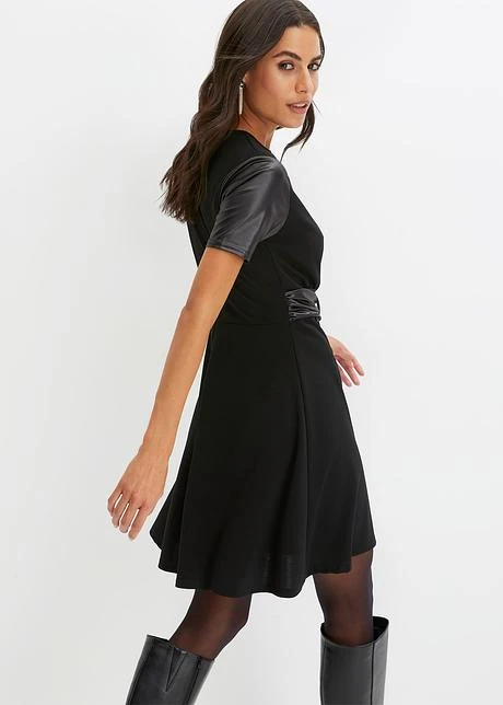 Robe Avec Empiècement Contrastant 5 Robe Avec Empiècement Contrastant - Afbeelding 3