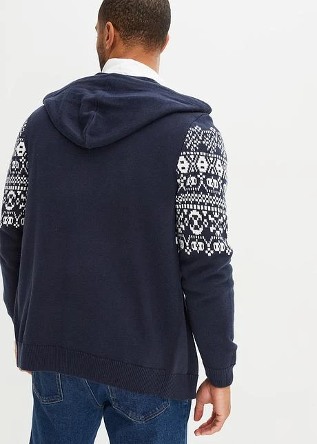 Gilet En Maille Norvégien Coupe Confort 5 Gilet En Maille Norvégien Coupe Confort - Afbeelding 3