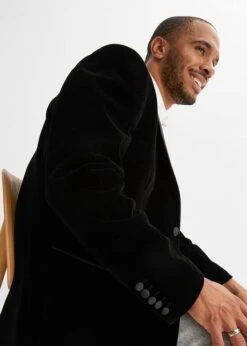 Blazer En Velours Avec Passepoil En Satin -Venus Mode Winkel 23181241 dQxKykU5