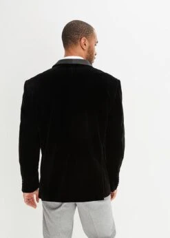 Blazer En Velours Avec Passepoil En Satin -Venus Mode Winkel 23181243 0lnWeScz