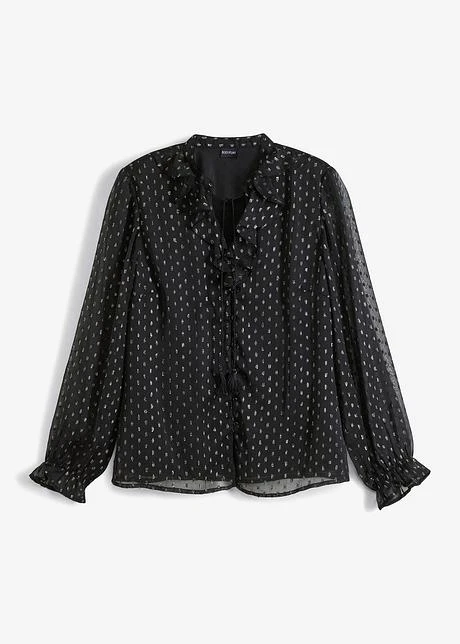 Blouse à Effet Brillant 3 Blouse à Effet Brillant