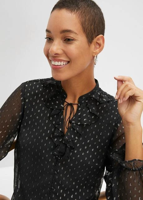 Blouse à Effet Brillant 7 Blouse à Effet Brillant - Afbeelding 5