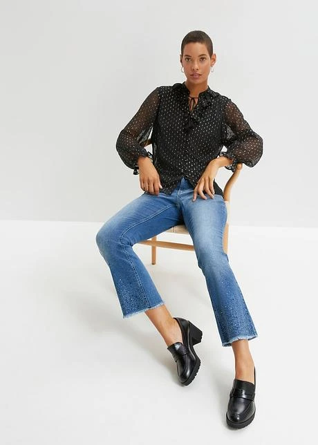 Blouse à Effet Brillant 6 Blouse à Effet Brillant - Afbeelding 4