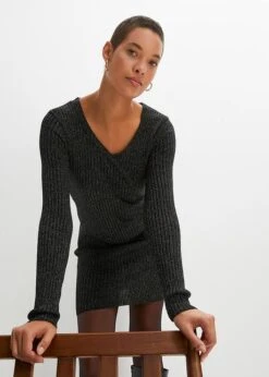 Robe En Maille à Effet Brillant -Venus Mode Winkel 23182163 7GPS0BjN