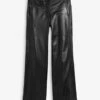 PREMIUM Pantalon Large En Cuir D'agneau Nappa -Venus Mode Winkel 23183286 3E6Vuizl