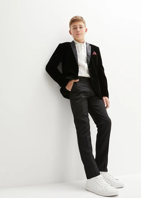 Blazer En Velours Garçon 6 Blazer En Velours Garçon - Afbeelding 4