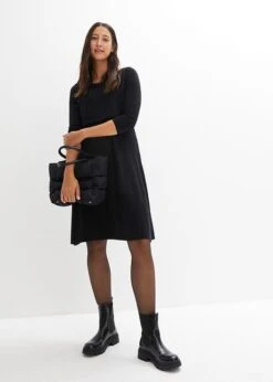 Robe En Maille De Grossesse Et D'allaitement Avec Fil Brillant -Venus Mode Winkel 23187628 cjQmn9pC