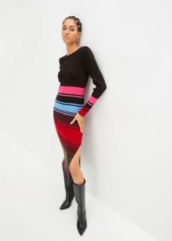 Robe Longue En Maille -Venus Mode Winkel 23188157 xkG12tdP