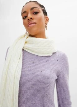 Robe En Maille Avec Application En Strass -Venus Mode Winkel 23188247 esdPH61p