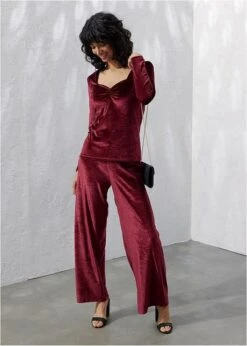 Pantalon En Velours -Venus Mode Winkel 23188999 DeWyXMd4