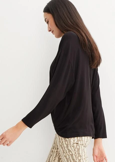 T-shirt Manches Chauve-souris à Détail Chaîne 7 T-shirt Manches Chauve-souris à Détail Chaîne - Afbeelding 5