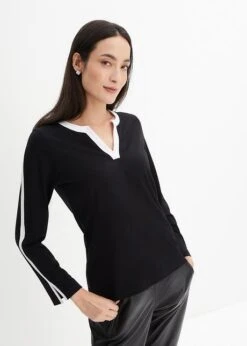 T-shirt Manches Longues à Fente 12 T-shirt Manches Longues à Fente -Venus Mode Winkel 23191568 XuYJkI9O