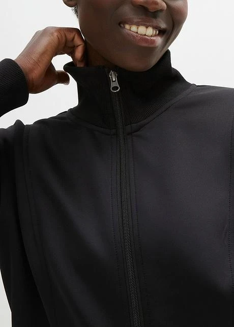 Sweat Zippé Fonctionnel à Col Montant, Séchage Rapide 7 Sweat Zippé Fonctionnel à Col Montant, Séchage Rapide - Afbeelding 5