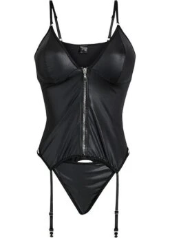 Venus Top Porte-jarretelles Et String Avec Fermeture Zippée (ens. 2 Pces) -Venus Mode Winkel 23192732 3nvcHFZY